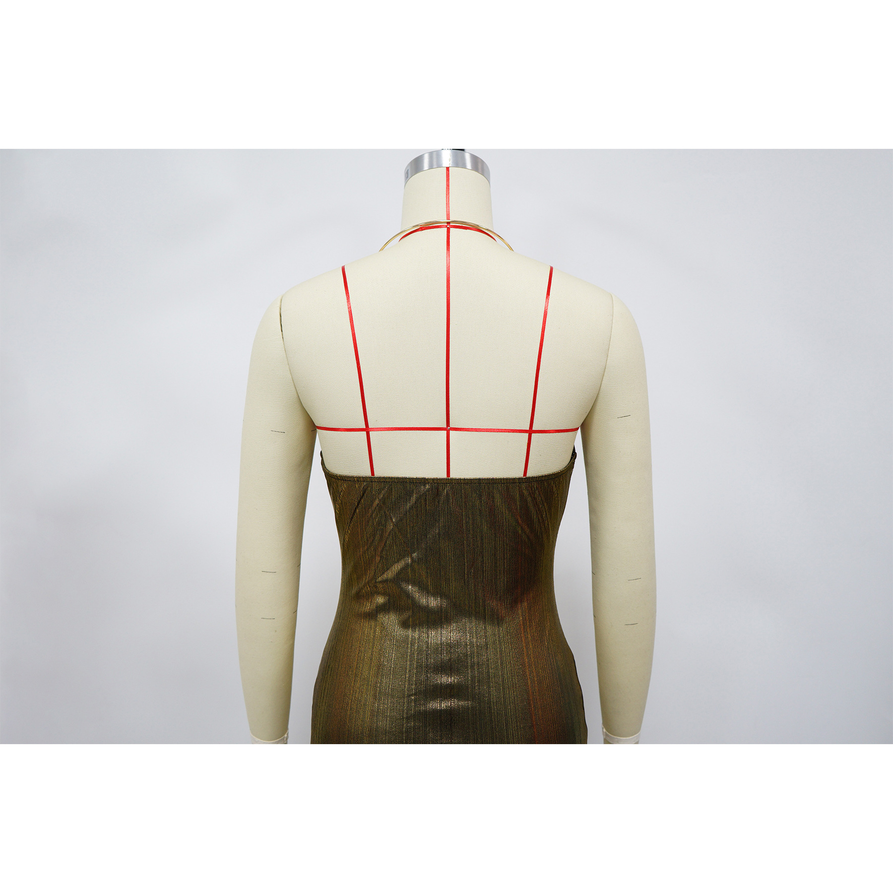 Women Clothing Sexy Deep V Plunge Neck High Slit Sleeveless Party Dress Dress