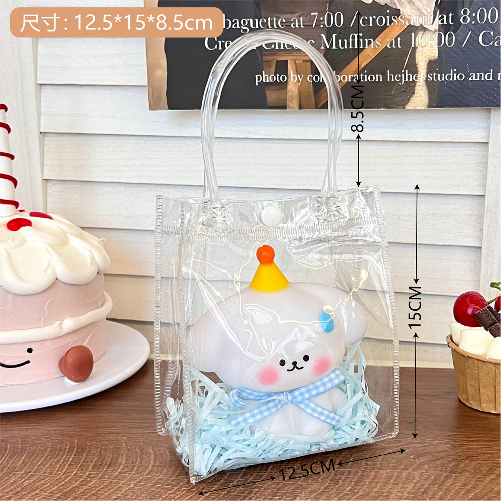 Tengyi bufanda original cachorro año nuevo ambiente noche luz dormitorio iluminación de noche dormitorio de estudiantes luz decorativa