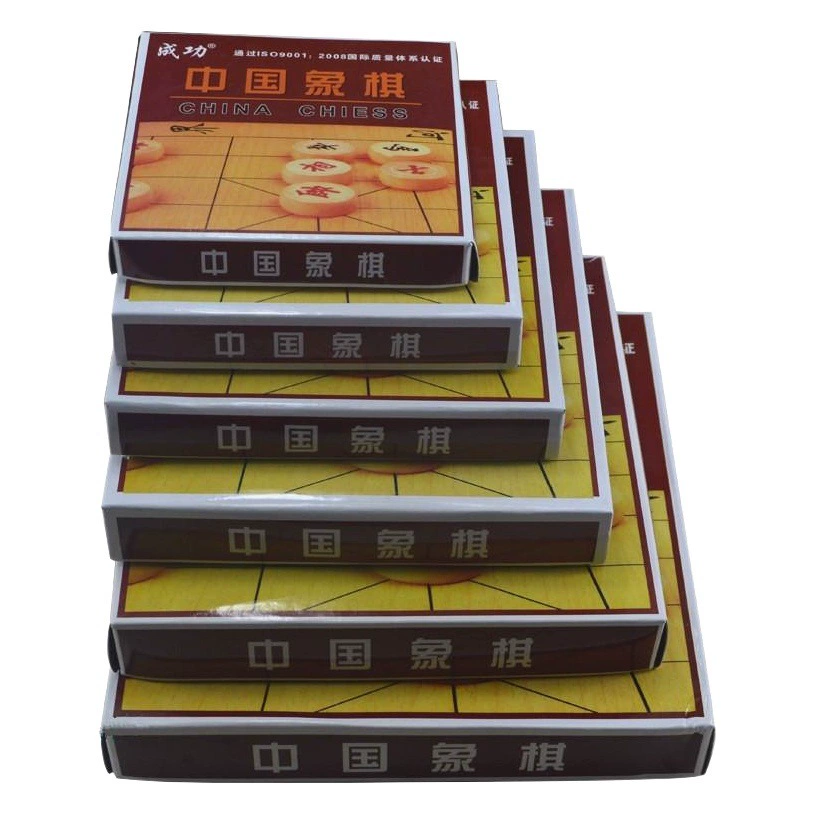 Китайские шахматы 3.5cm шахматы из цельного дерева, отбеливающие и предотвращающие растрескивание, шахматы-головоломки для отдыха для взрослых, детей и студентов