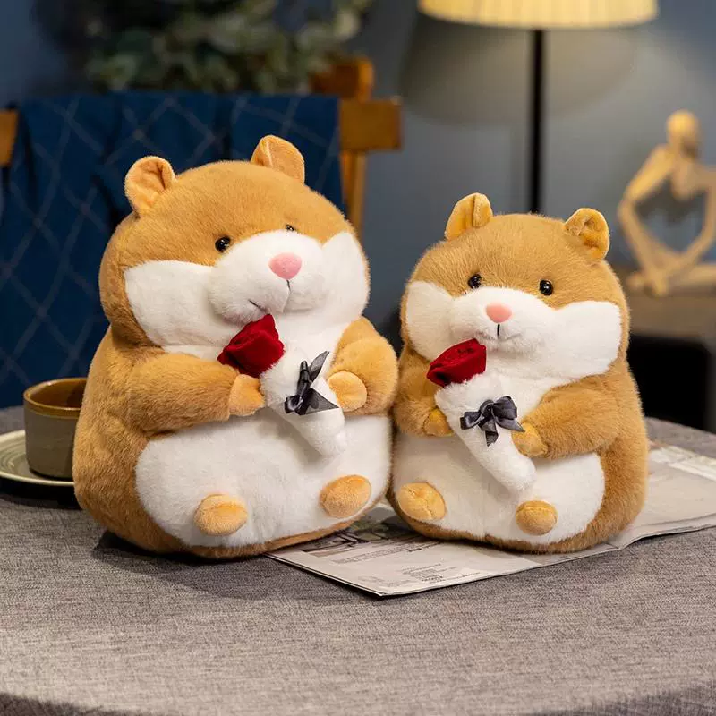 Valentine's Day Flowers Hamster