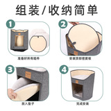 Петумические материалы с двумя складными гнездями кошачьи кошки складной кошка с мульти -кат -семейным гнездому гнезду зима и летнее двойное гнездо кошачьего гнезда