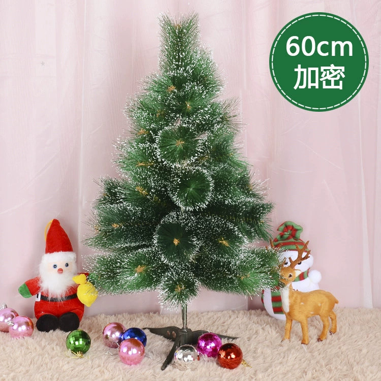 Искусственные елки, 60 см, золотая мишура, густые ветви