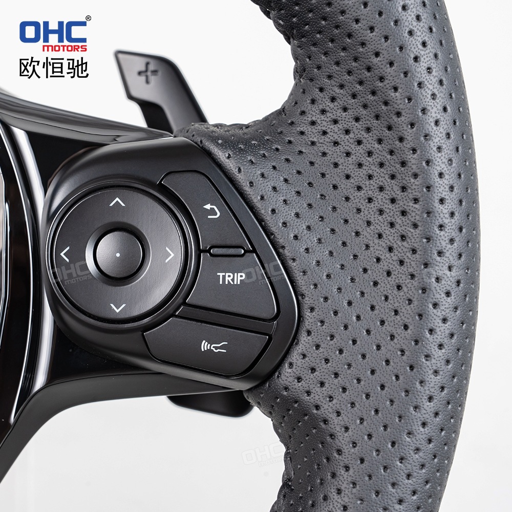 Suitable for 16-23 Toyota 86 Subaru modified and upgraded sports full-leather steering wheel assembly