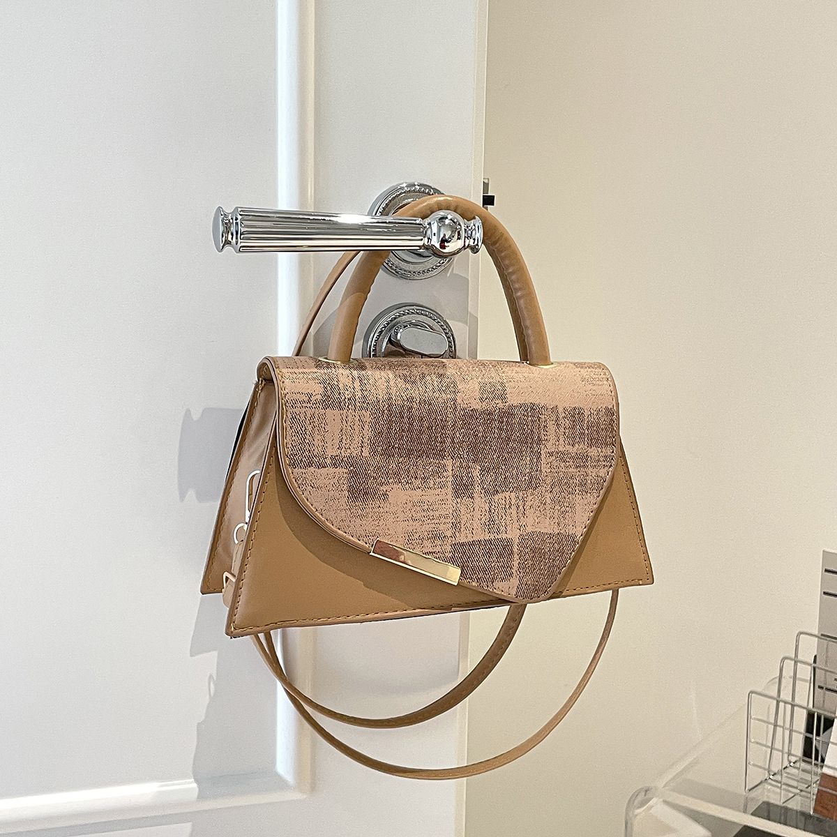 Casual nuevo estilo de moda retro estilo extranjero simple de hombro bolso de mujer textura de moda 2026 verano
