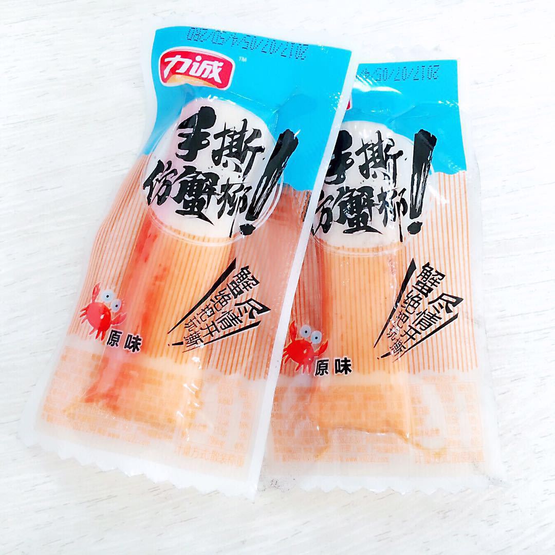 Licheng Hand-Shred Crab Sticks Ready-to-eat Seafood Snacks Small Packaging Casual Snacks Crab Meat Sticks 5kg per pack