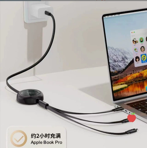 Apple совместимый мобильный телефон, зарядный кабель, 100W