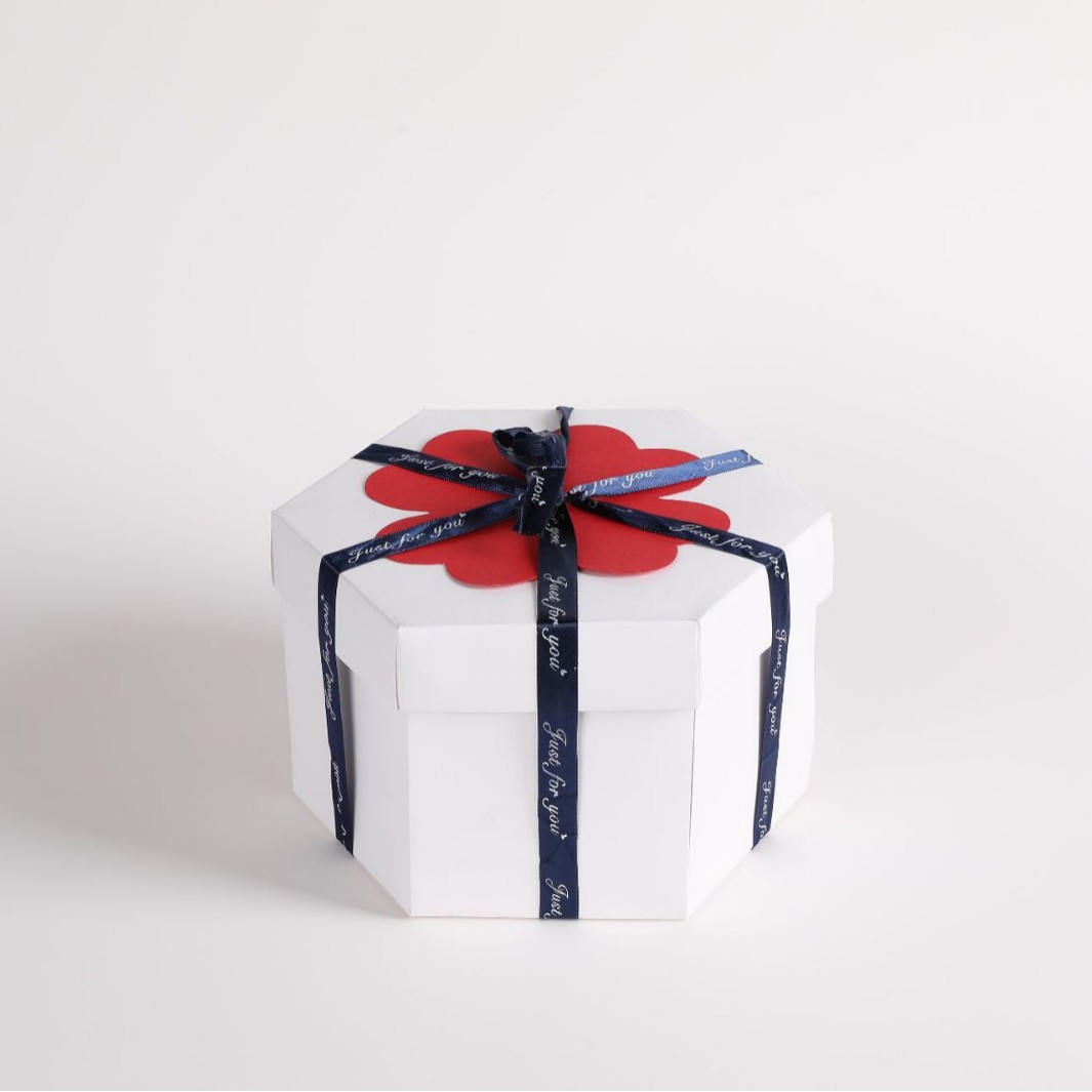 Hexagonal DIY caja de explosión celebridad de Internet mismo estilo hecho a mano álbum sorpresa Regalo de Cumpleaños pareja regalo transfronterizo álbum