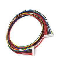 JST PHR-14(2.0mm)14pin对14pin公头束线 汽车充电设备排线端子线