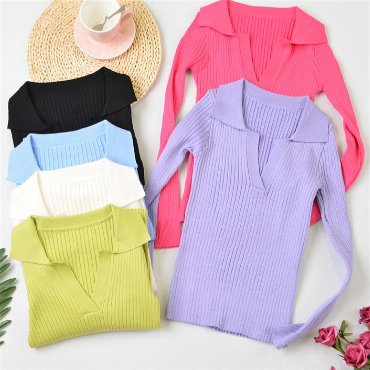 Knitwear women's 2022 autumn new Korean...