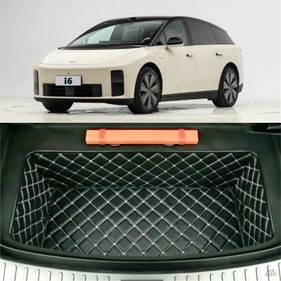 Trunk Mat, mat, front storage box - black-rice-noodle-diamond-pattern-mat-for-the-lower-layer-of-the-trunk-ideal-i6