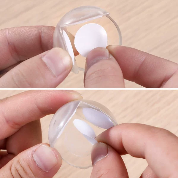 Coffee Table Corner Table Corner Transparent Anti-Collision Soft Corner Anti-Silicone Furniture Anti-Collision Corner Protector Multi-Functional Sticker Edge