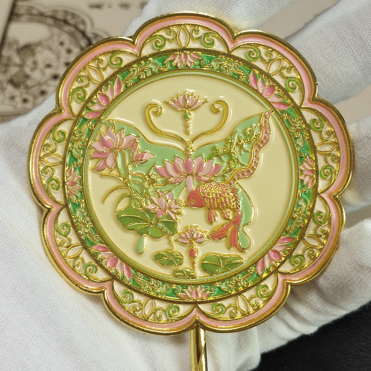 蝴蝶图案镜子 (6)