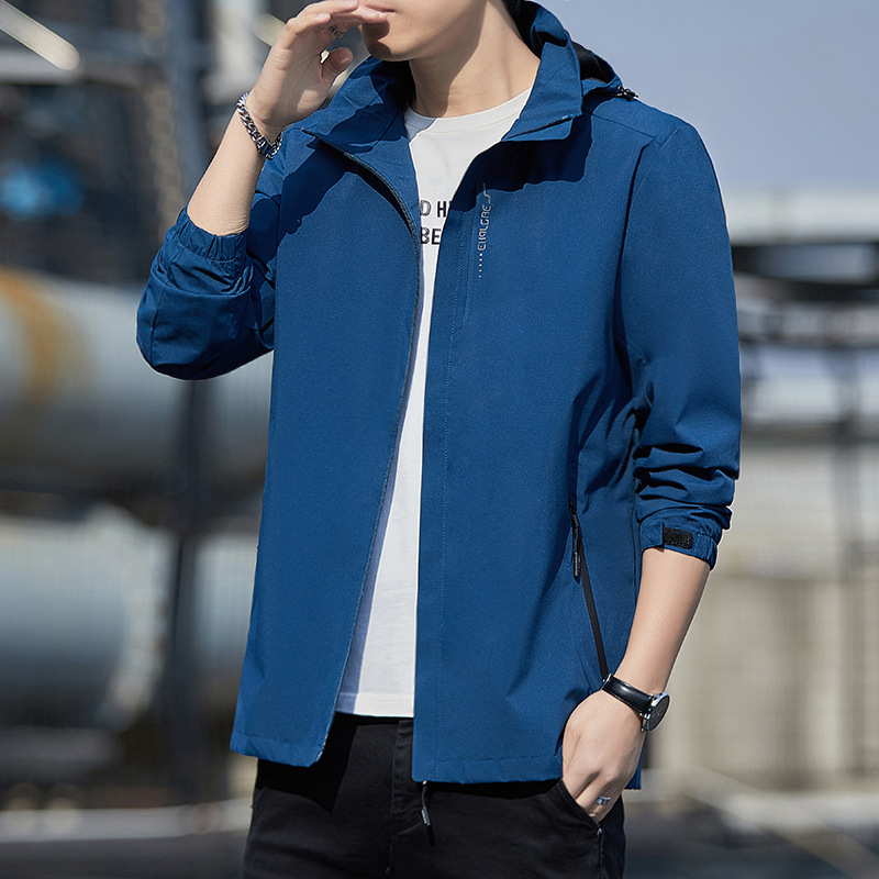Chaqueta deportiva para hombres 2023 primavera nueva ropa de asalto casual para hombres primavera chaqueta impermeable al aire libre ropa de hombre image 11