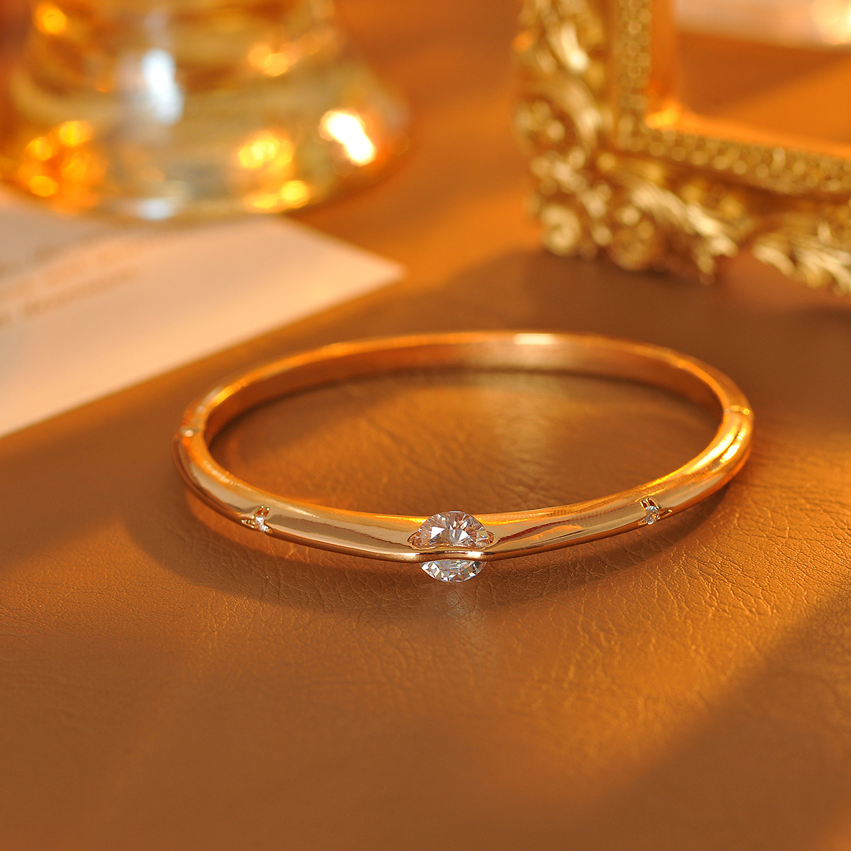 rotatable flash planet bracelet light luxury high-grade gold pigment ring bracelet niche exquisite bracelet wholesale delivery