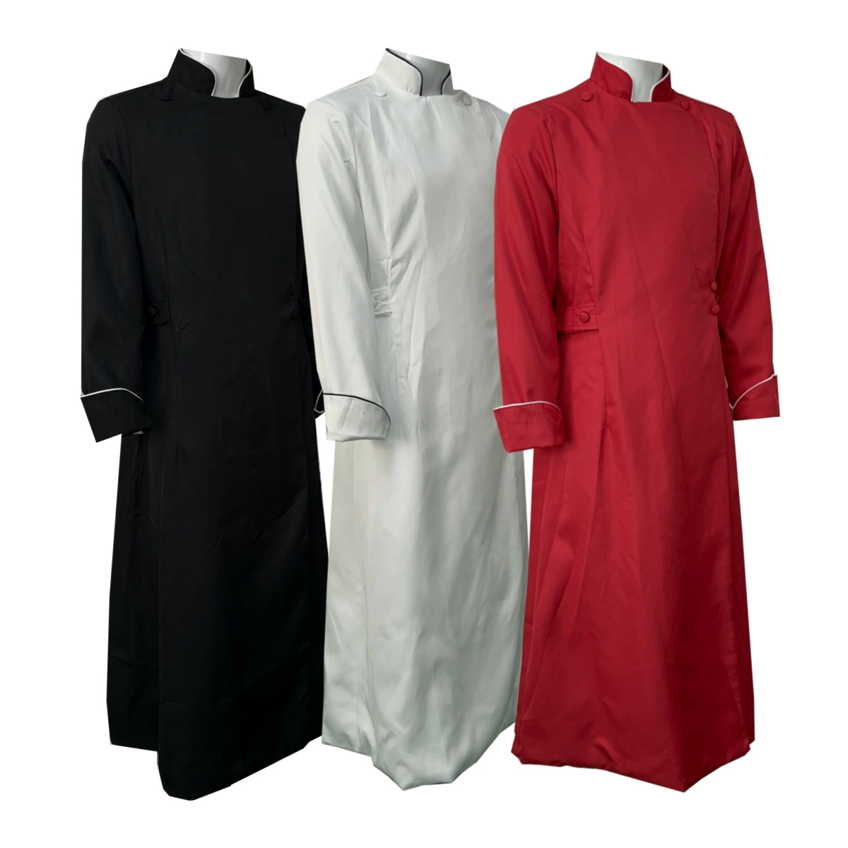 Новый костюм священника-покровителя на Хэллоуин, средневековый 4-цветный костюм священника для ролевых игр, косплей, готовый к продаже