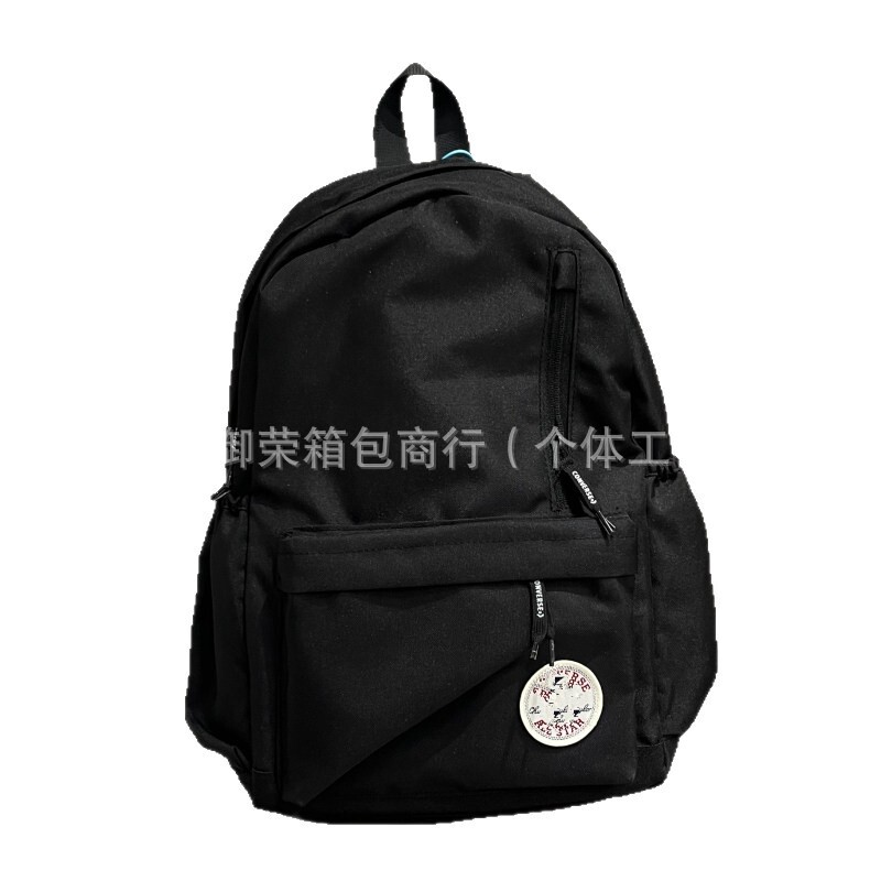 新款双肩包大容量学生包电脑包男女潮牌匡威百搭背包电脑包时尚潮|undefined