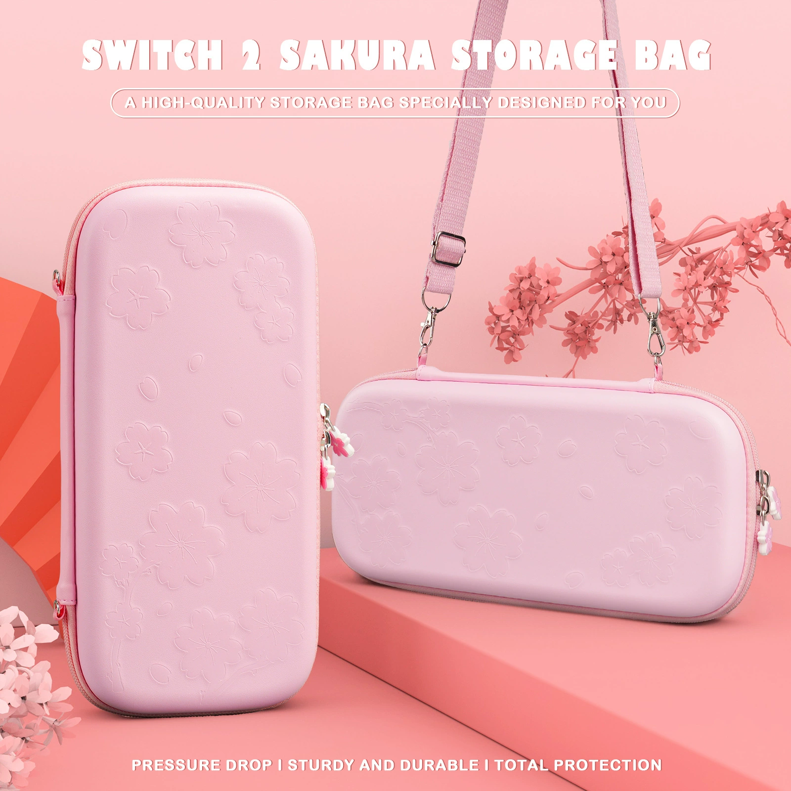 Nintendo Switch 2 консоль сумка хранения Switch 2 Sakura сумка через плечо портативная сумка для игры