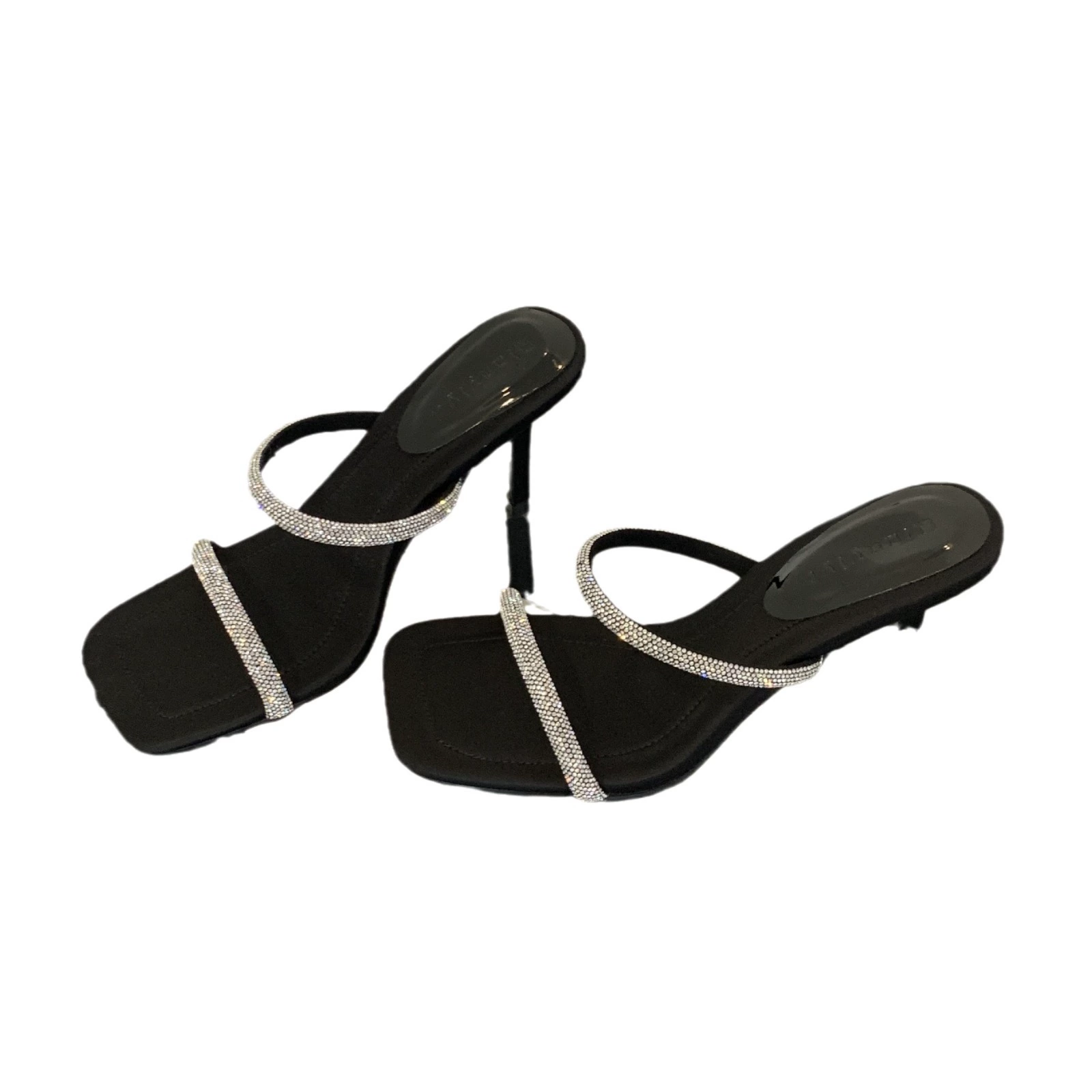 Summer fashionable high slide, sandals, slippers, footwear, 2024 years, high-quality style