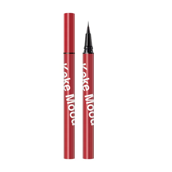 Kekemood Slim Waterproof Eyeliner Smooth, Quick-Drying, Color-Resistant, Waterproof, Sweat-Resistant, Long-Lasting and Not Easy to Smudge Eyeliner
