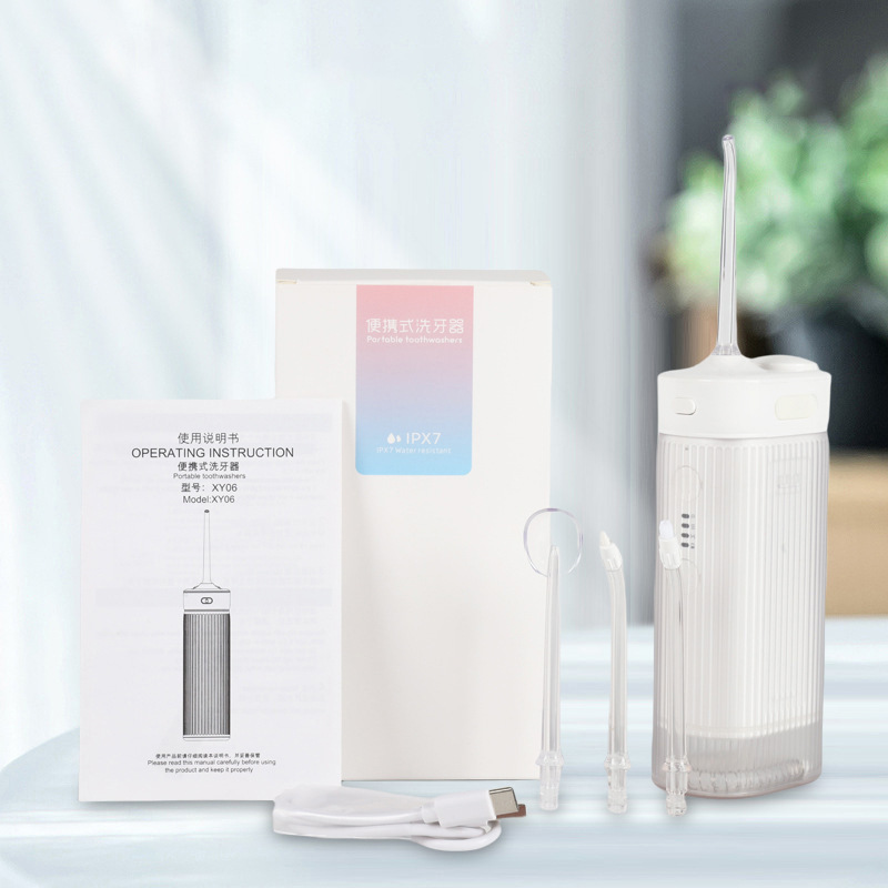 Disparador dental eléctrico, hilo dental de agua portátil, limpieza dental en el hogar, protector dental, cuidado bucal, prevención de caries, protección de encías
