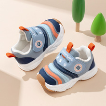 学步鞋女宝宝棉鞋加绒秋冬季婴儿鞋子软底机能毛毛虫童鞋1-2-3岁5