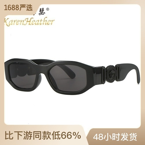 New style personalized head sunglasses 4361 European and American irregular small frame sunglasses for men and women cross-border trendy sunglasses