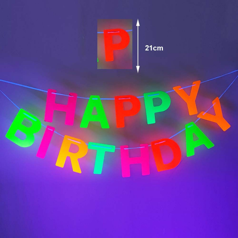 5 Roll UV Blacklight Reactive Tape Fluorescent Cloth Tape