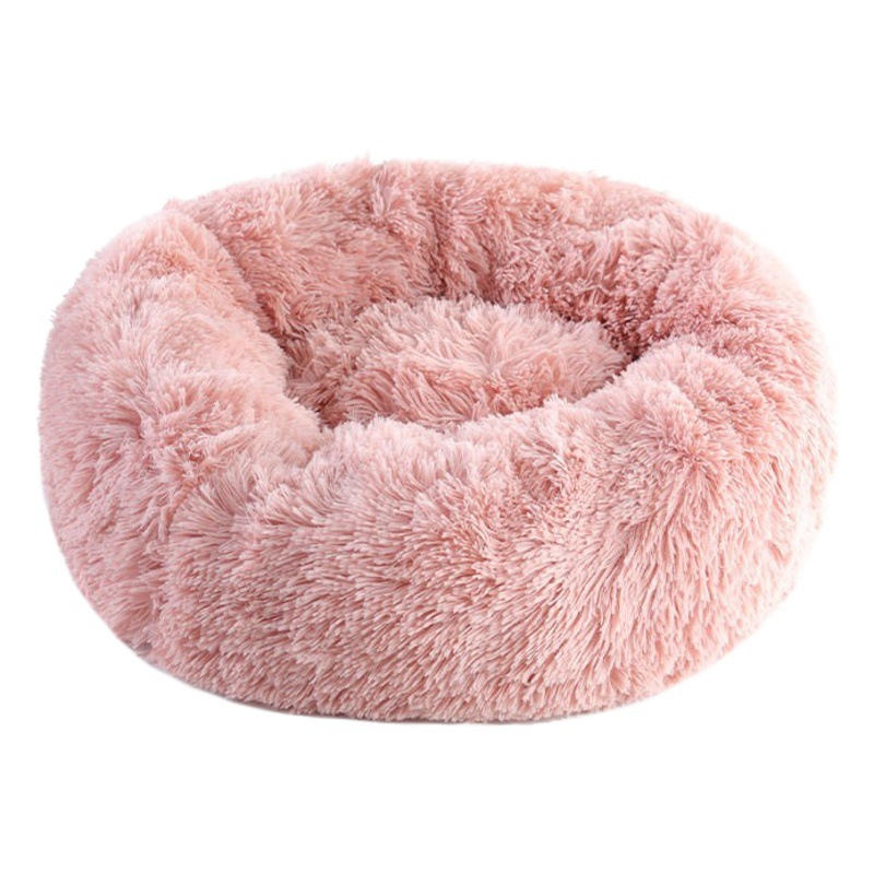 Venta caliente transfronteriza invierno cálido felpa perro mascota nido redondo felpa gato nido Otoño e Invierno gato nido perro nido