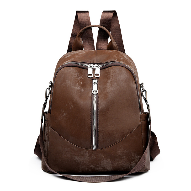 Mochila casual transfronteriza para mujer 2024 nuevo estilo de gran capacidad moda pu mochila escolar tendencia bolso femenino de viaje coreano
