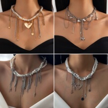 ŷ���羳��Ʒ �䵭�簮�������׹���� �������պϽ�����Necklace