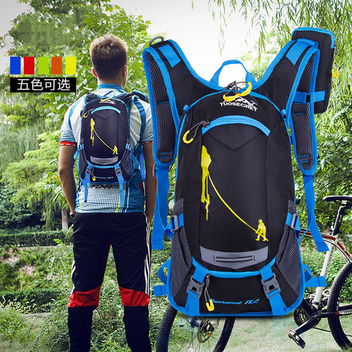 Drop shipping cross-border outdoor cycling backpack, shoulder travel, sports water-repellent bicycle bag, water bag backpack