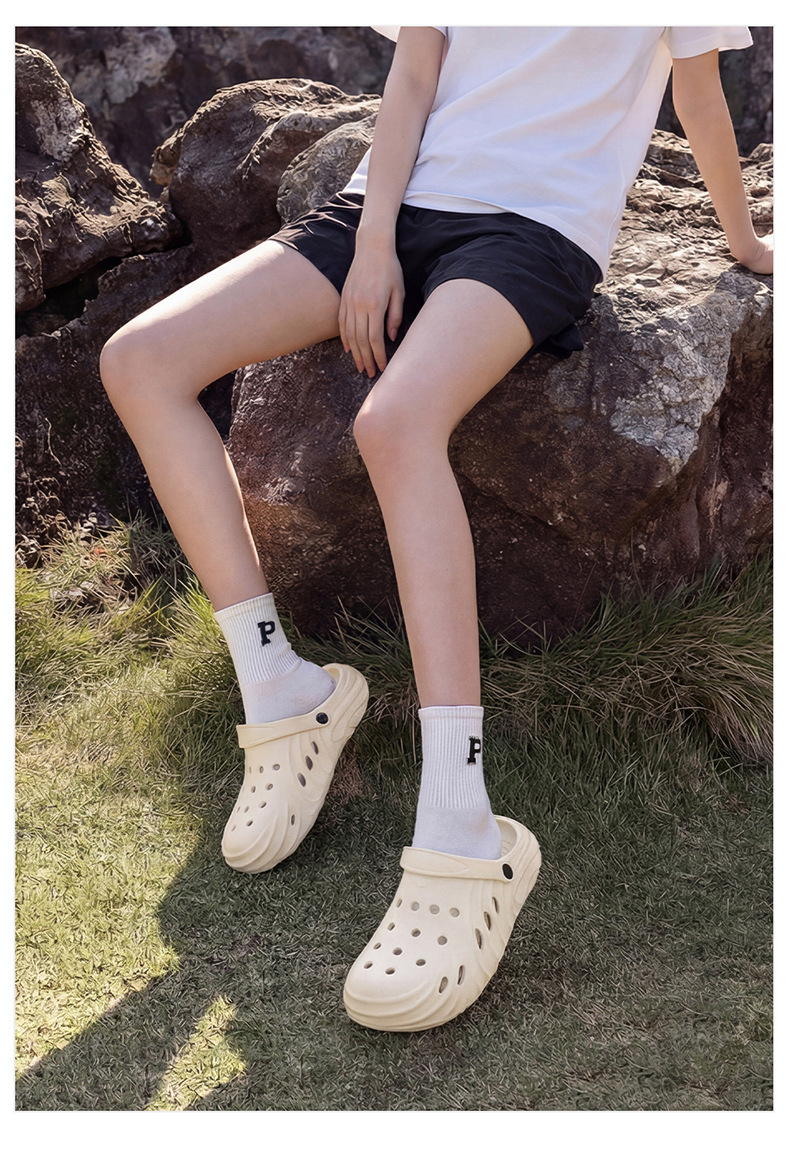 Chaussons perforés pour homme avec soutien voûte plantaire_voghion.com
