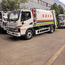 新款江淮骏铃7方9方压缩垃圾车 垃圾收集车 可选装后翻转 坚固