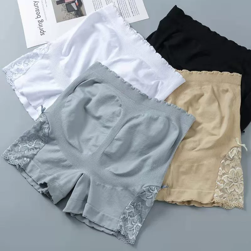 Пояснищие leggings стягивающие, защитное белье, кружевные шорты, брюки, высокая талия, плюс размер