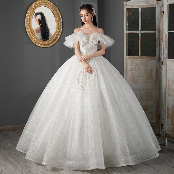 Wedding Dress 2025 New Bride Tube Top Elegant Trailing Slimming…