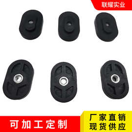 定制注塑产品塑料风叶耐磨耐高温尼龙塑料轴套尼龙滑块T形轴套