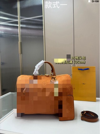 New Cross-Border m Lv Men's and Women's Bags, Black Warrior Pillow Bag, Boston Women's Bag, Travel Bag, Business Trip Bag, Travel Pouch New Cross-Border m Lv Men's and Women's Bags, Black Warrior Pillow Bag, Boston Women's Bag, Travel Bag, Business Trip Bag, Travel Pouch