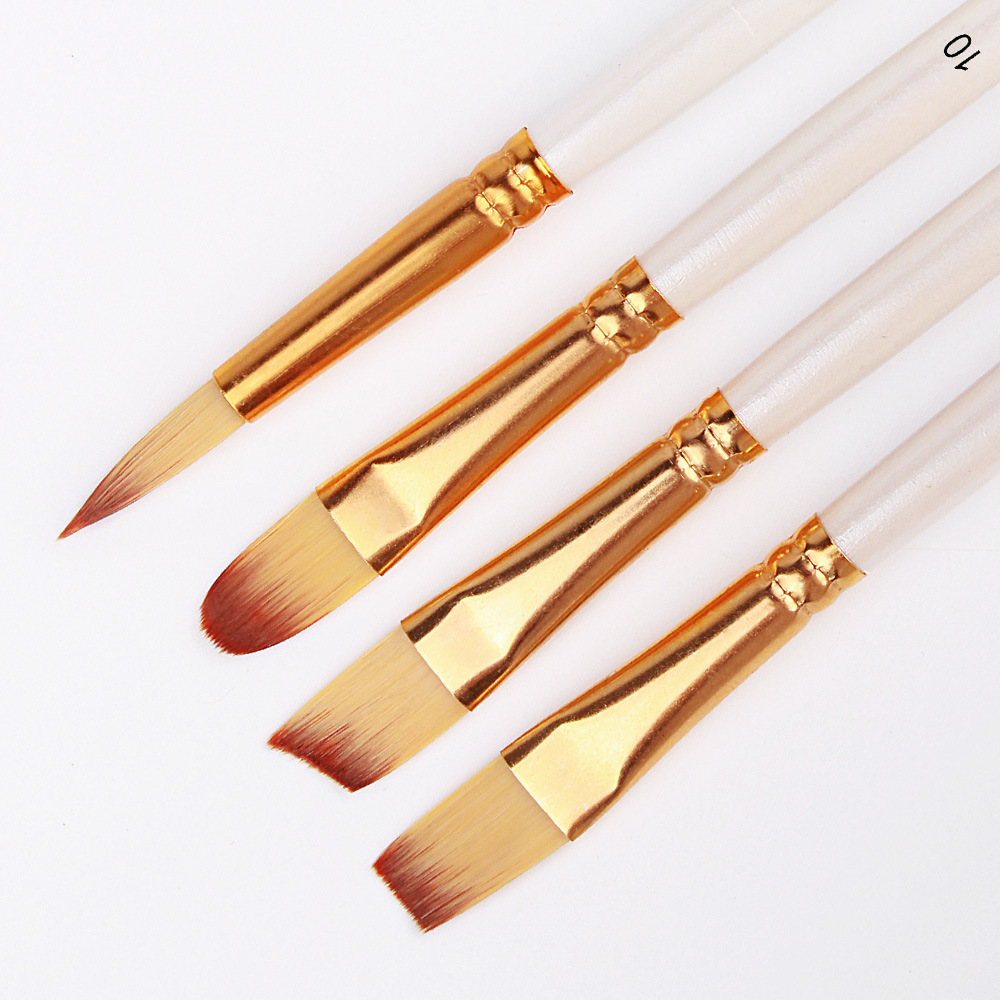 Acuarela transfronteriza 5 pincel conjunto de pincel estudiantes principiantes pintando pincel de pintura pincel de aceite al por mayor