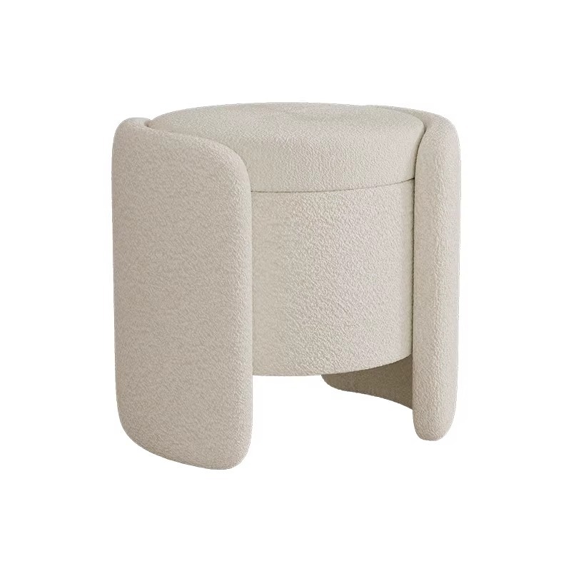 Taburete de zapatos en la puerta de la tienda de ropa sala de prueba taburete de zapatos dormitorio silla de maquillaje almacenaje de cola de la cama sofá