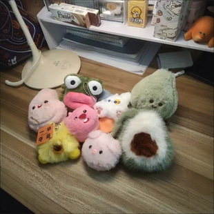 New Small Green Pear Plush Doll, Li Shen, High-Looking Pendant, Girl Bestie Gift Bag