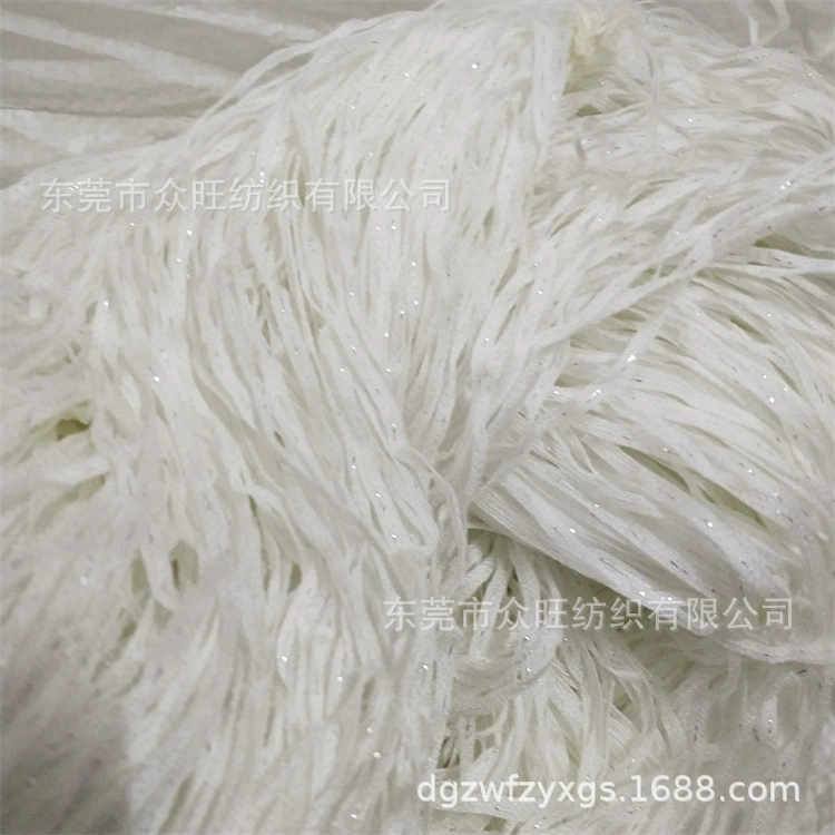 Оптовая тканая лента пряжа Flat Ribbon Yarn быстрый прядение бренд шерстяная пряжа хлопковая нейлоновая полиэфирная смесь особая фантазия пряжа лента пряжа