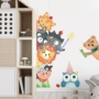 跨境自粘幼儿园墙面贴贴纸