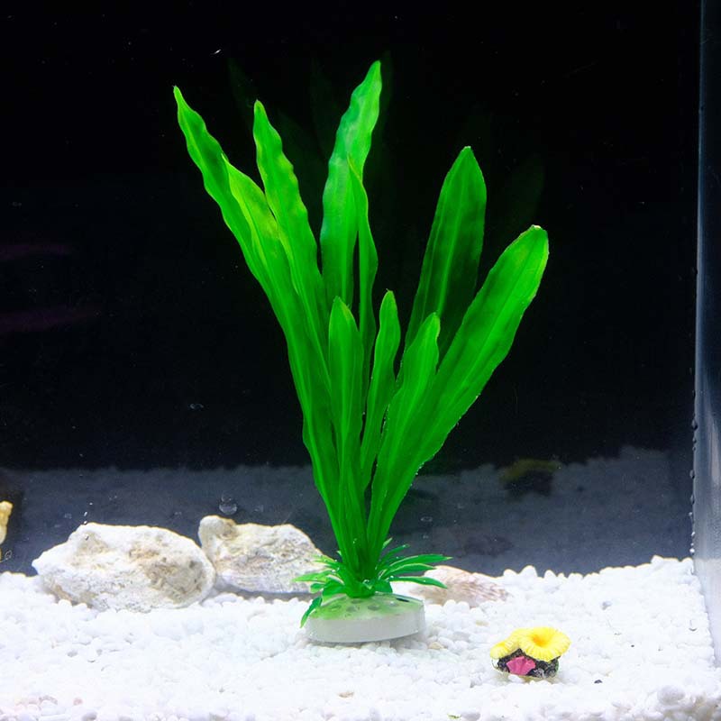 Flores, plantas, peceras, paisajismo, suministros de flores falsas, simulación, plantas acuáticas al por mayor, venta directa de fábrica, simulación de venta caliente, plantación de plástico de hierba de nueve coronas