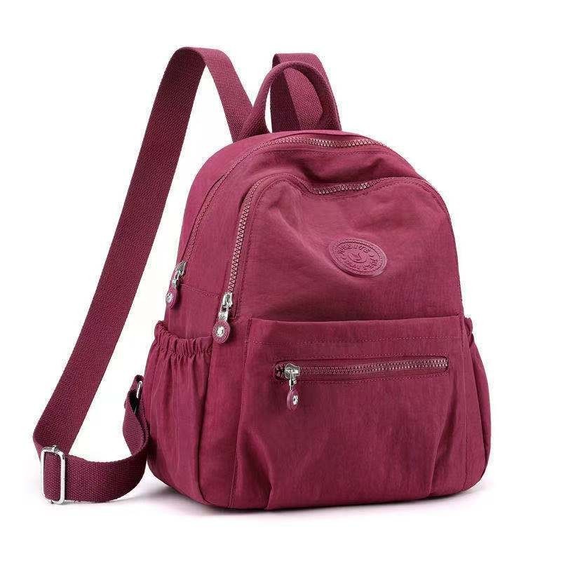 Fashion Backpack Women's New Korean Style Women's Bag Outdoor Leisure All-match Lightweight Trendy Women's Travel Small Backpack