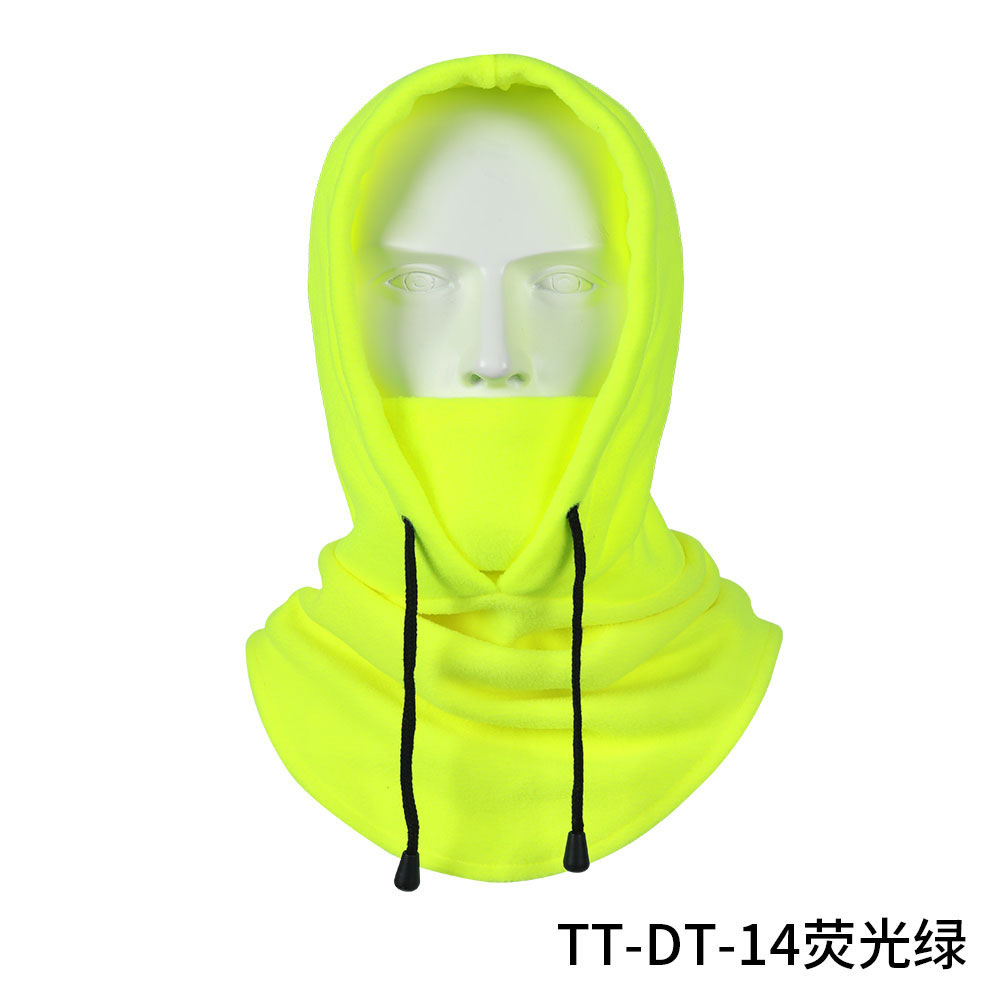 Gorro de ciclismo, gorro cortavientos de invierno, bufanda para deportes al aire libre, capucha gruesa a prueba de frío, máscara, gorro cálido de forro polar para hombre y mujer