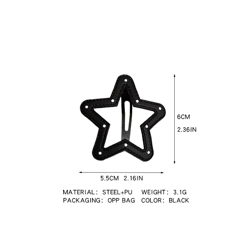 Mayorista de clips de cabello de estrellas de color niñas lindas clips de frangeo lateral clip de cabello rotos clip de cabello de niña roja corazón bb clip de cabello image 66