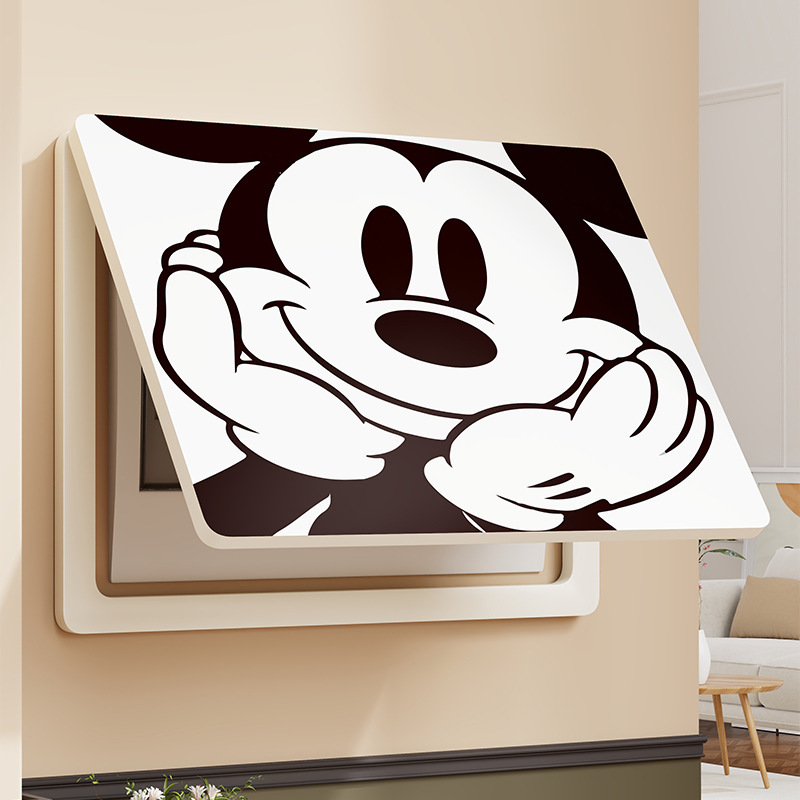 メーターボックス装飾画 2025 新しい配電ボックスボックスブロック吊り絵画パンチングスイッチなし壁画ライト高級ハイエンド|undefined