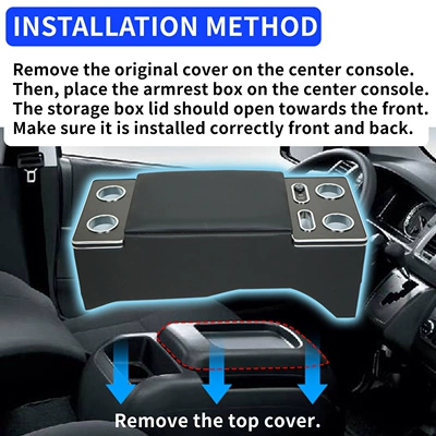 Console Storage Box Type 1-7 | Armrest box