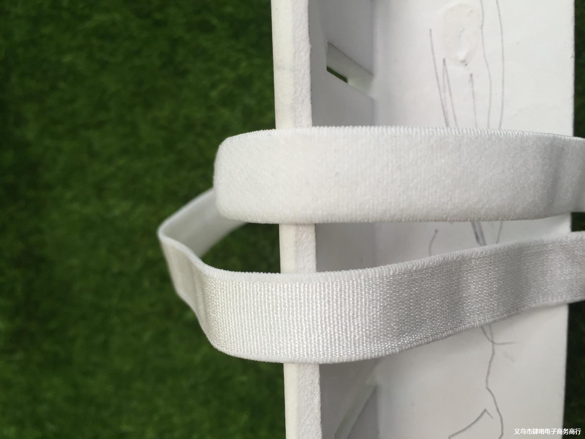 弹力肩带 厂家供应 纺织弹力肩带辅料 供应高弹黑白色弹力肩带