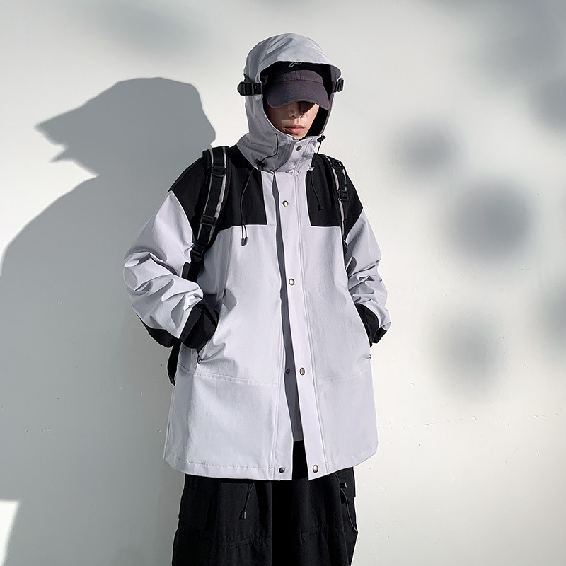 회색 삽입 검정